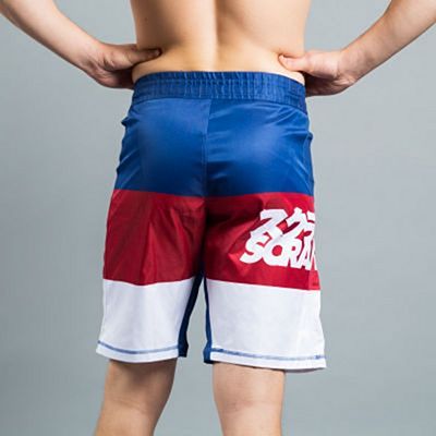 Scramble RWB Shorts Azul-Vermelho