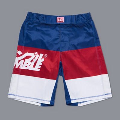 Scramble RWB Shorts Azul-Vermelho