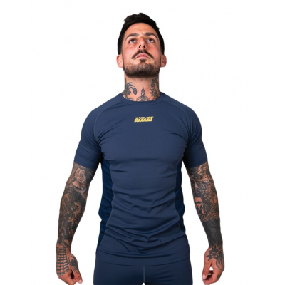 Scramble Shinobi Compression Top S/L Azul Marino