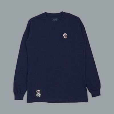 Scramble Skabuki LS Tee Bleu Marine