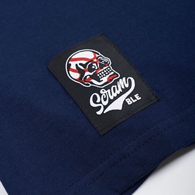 Scramble Skabuki LS Tee Azul Marino