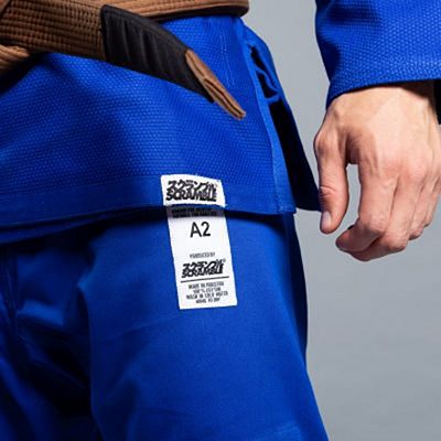 Scramble Standard Issue V2 Semi Custom BJJ Kimono Blu