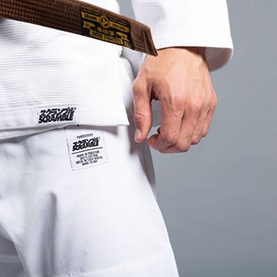 Scramble Standard Issue V2 Semi Custom BJJ Kimono Branco