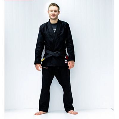 Scramble Standard Issue V3 BJJ Kimono Schwarz