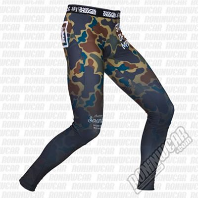 Scramble State Of No Mind Camo Spats Schwarz