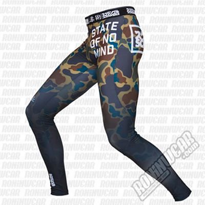 Scramble State Of No Mind Camo Spats Preto