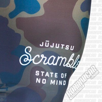 Scramble State Of No Mind Camo Spats Negro