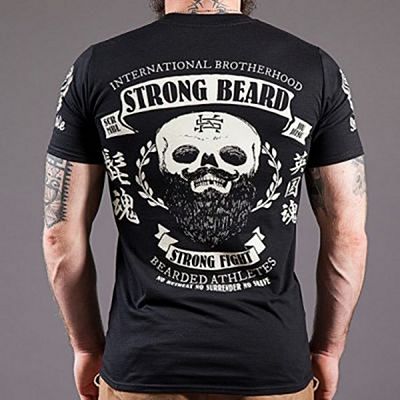 Scramble Strong Beard Tee Black