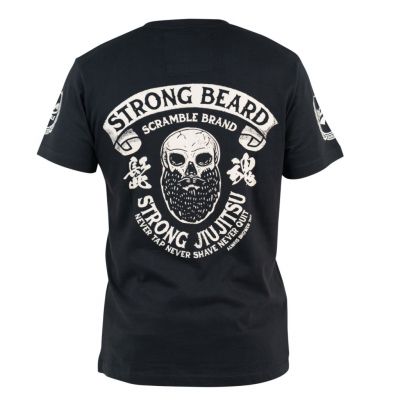 Scramble Strong Beard Tee V3 Negro