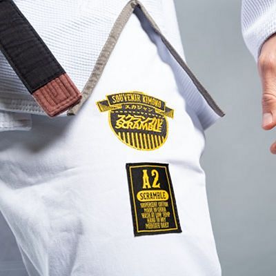 Scramble Sukayan Panther BJJ GI Bianco