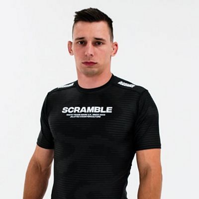 Scramble Tactic Rashguard Schwarz