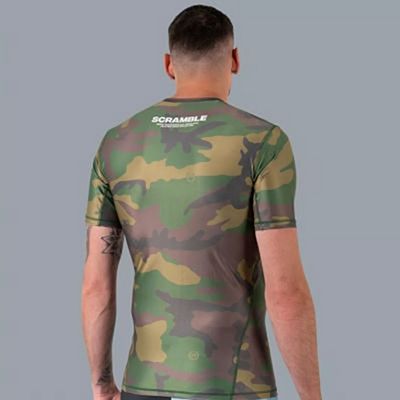 Scramble Tactic Rashguard Verde-Camo