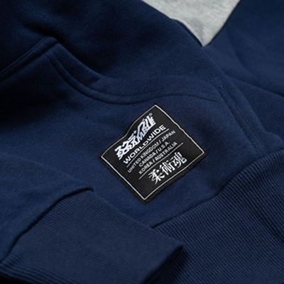 Scramble Takamiya Hoody Bleu Marine-Gris