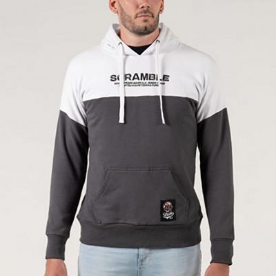 Scramble Takamiya Hoody Blanc-Gris