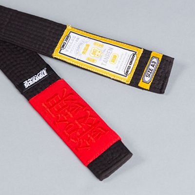 Scramble Tanren V4 BJJ Belt Nero