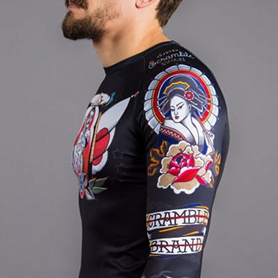 Scramble Tebori Rashguard Black