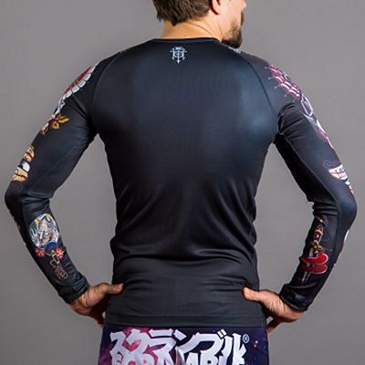 Scramble Tebori Rashguard Black