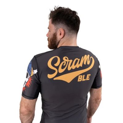 Scramble Viking Rashguard Schwarz