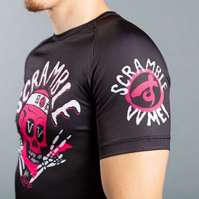 Scramble VV For Victory Rashguard Fekete