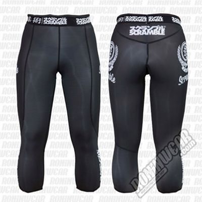 Scramble Woman Grappling Spats Black