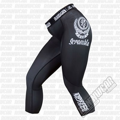 Scramble Woman Grappling Spats Black