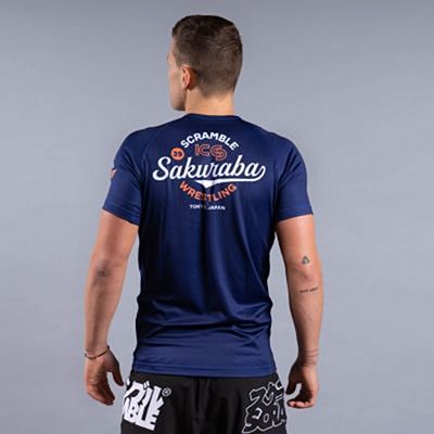Scramble X KS Rashguard Navy Blue