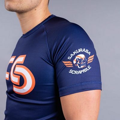 Scramble X KS Rashguard Navy Blue
