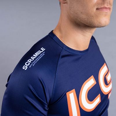 Scramble X KS Rashguard Navy Blue