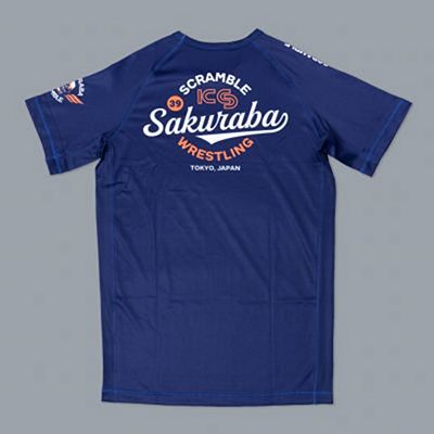 Scramble X KS Rashguard Navy Blue