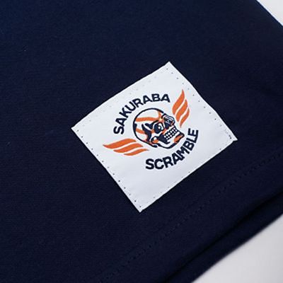 Scramble X KS Wrestling Tee Bleu Marine