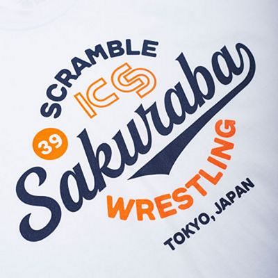 Scramble X KS Wrestling Tee Branco