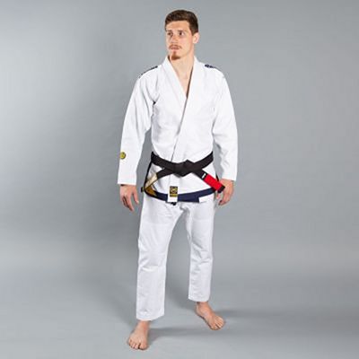 Scramble Yusho Jiu Jitsu Kimono Weiß