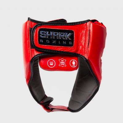 Shark Boxing Approved Amater Helmet Vermelho