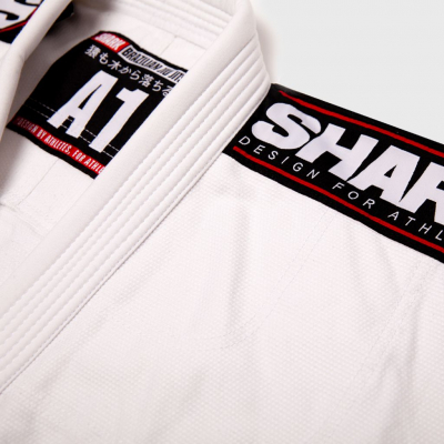 Shark Boxing Kimono SBS Blanc