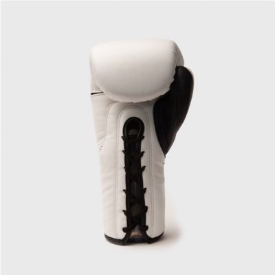 Shark Boxing Mod. F19 2.0 Laced Boxing Gloves Blanco-Negro
