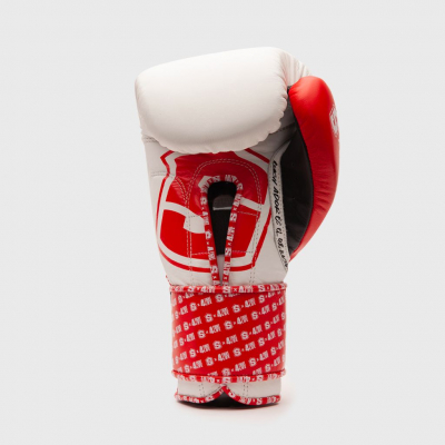 Shark Boxing X Fight4Life Boxing Glove Blanco-Rojo