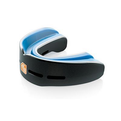 Shock Doctor Double Nano Fight Mouthguard Noir-Bleu