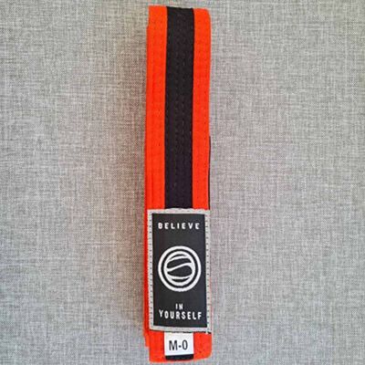 Soiltechnique Cinturon BJJ Kids Orange-Schwarz