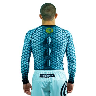 Soiltechnique Dracarys Series Rashguards Gris-Amarillo