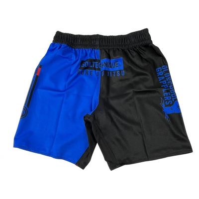 Soiltechnique Grappling Short Logo Azul-Negro