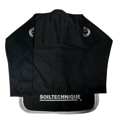 Soiltechnique Kimono Breather Jiu-Jitsu Negro-Gris