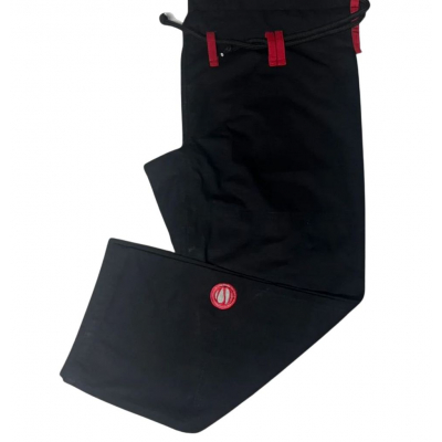 Soiltechnique Kimono Breather Jiu-Jitsu Negro-Rojo