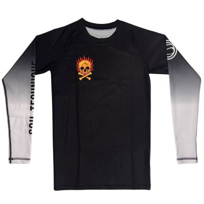 Soiltechnique Rashguard Alemao Tattoo Artist Negro-Blanco