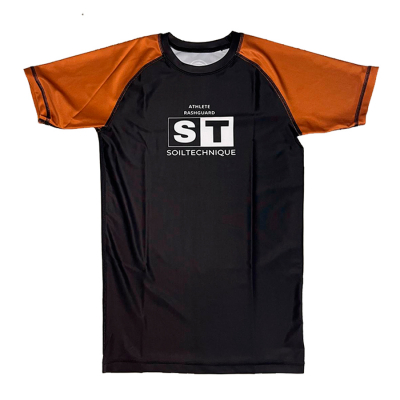 Soiltechnique Rashguard Athlete NO-GI Negro-Marron