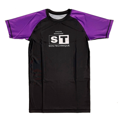 Soiltechnique Rashguard Athlete NO-GI Negro-Morado