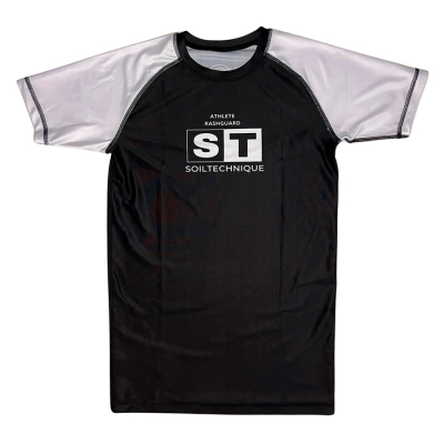 Soiltechnique Rashguard Athlete NO-GI Negro-Blanco