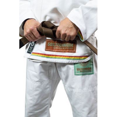 Soiltechnique Rastafarian BJJ GI Blanco