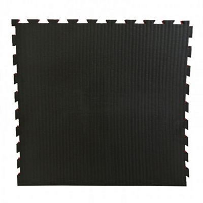 Sportief Tatami Puzzle Mat 4cm 1m2 Piece Noir-Rouge