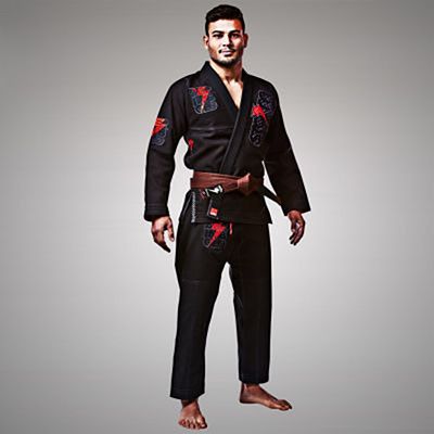 Storm Stealth Berimbolo BJJ Kimono Black