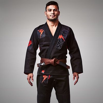 Storm Stealth Berimbolo BJJ Kimono Black